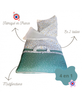 duvet multifonction - sac de couchage enfant molletonnée made in France - Miss et Cie